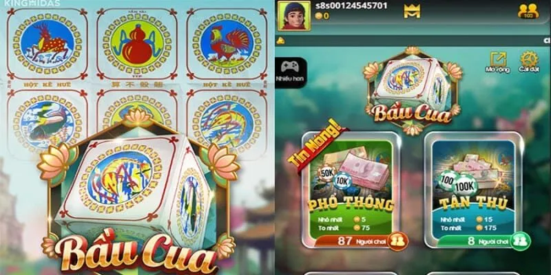 Luật chơi game bầu cua tại Huebet